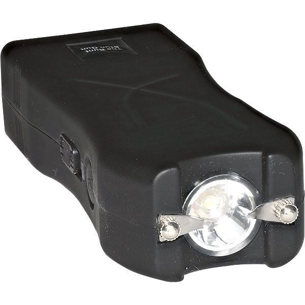 Runt Rechargeable Stun Gun With Flashlight And Wrist Strap Disable Pin - Image 2