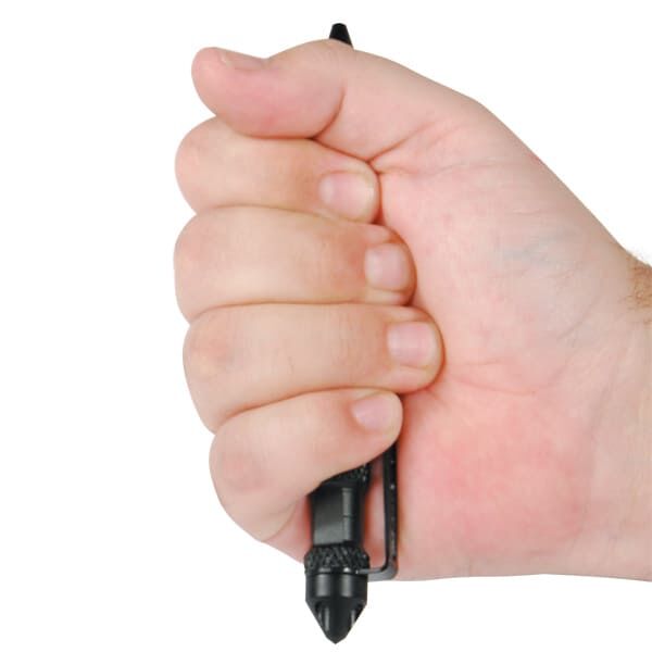 Black Tactical Glass Breaker Pen | Tactical Pen for Everyday Carry - Image 3