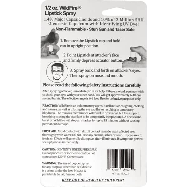 WildFire Lipstick Pepper Spray 1.4% MC - Image 4