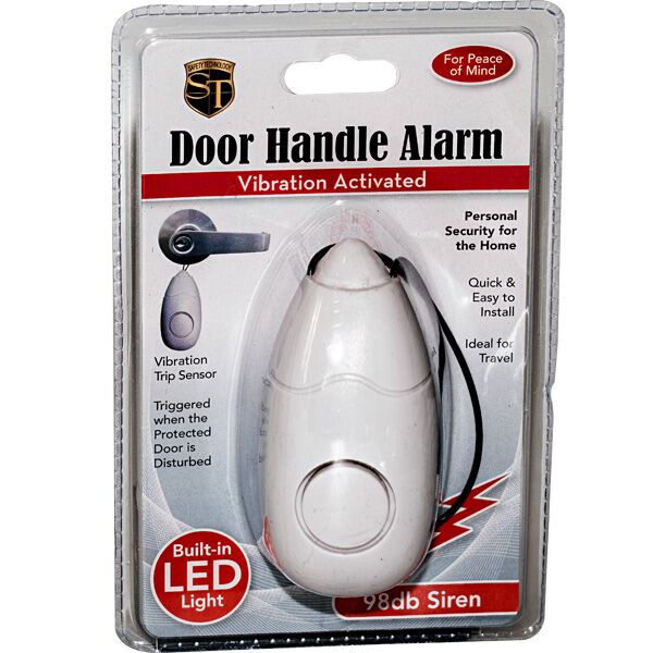 98dB Portable Door Guard Alarm with Flashlight - Image 3