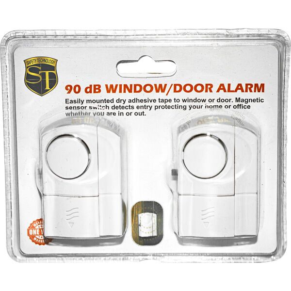 2 Pack 90db Magnetic Window and Door Alarm - Image 3