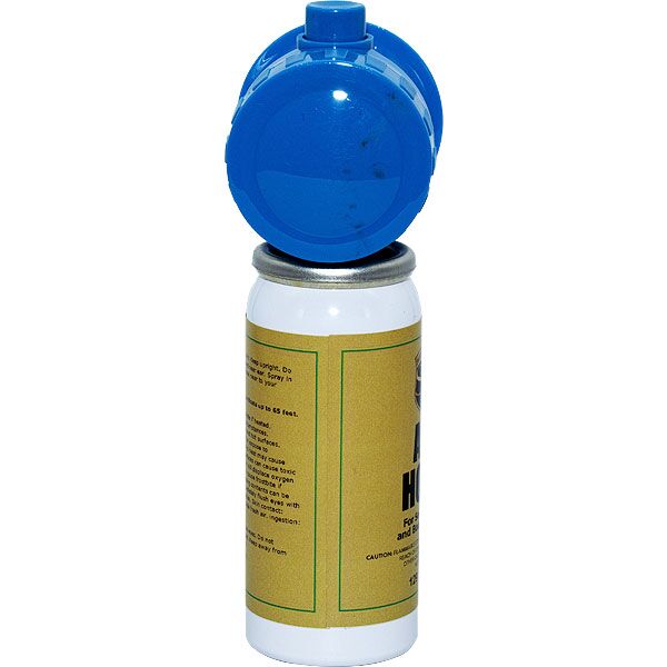 Safety Technology 129dB Air Horn viewed from the back.